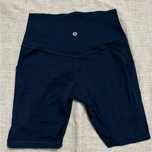 lululemon athletica Dark Navy Bike Shorts